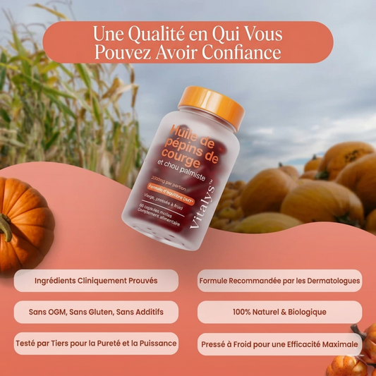 Vitalys™ Huile de Pépins de Raisin Softgels